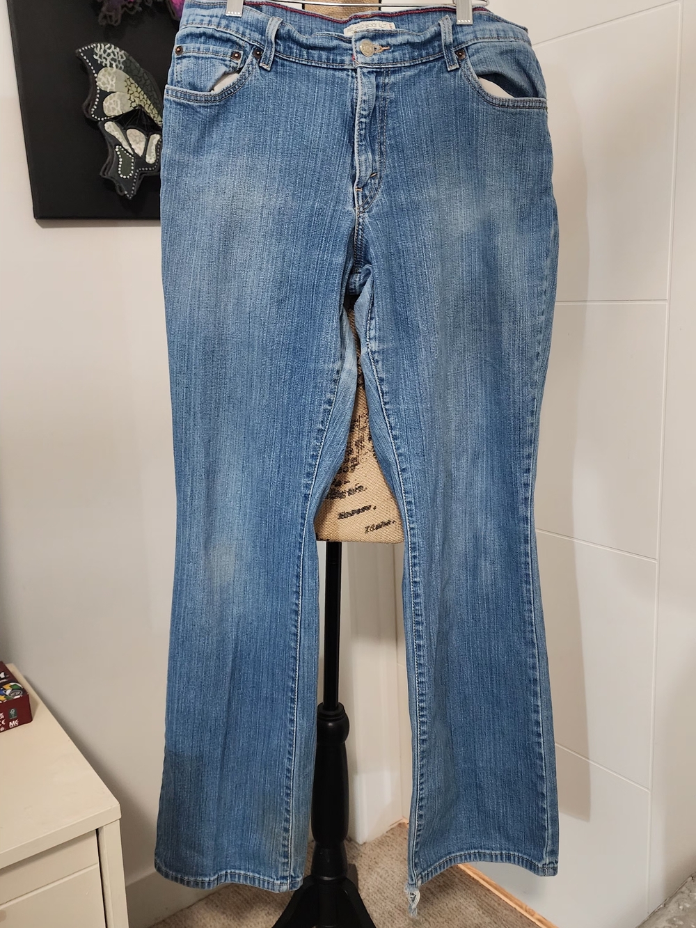 Levi's Light Blue Flare Jeans